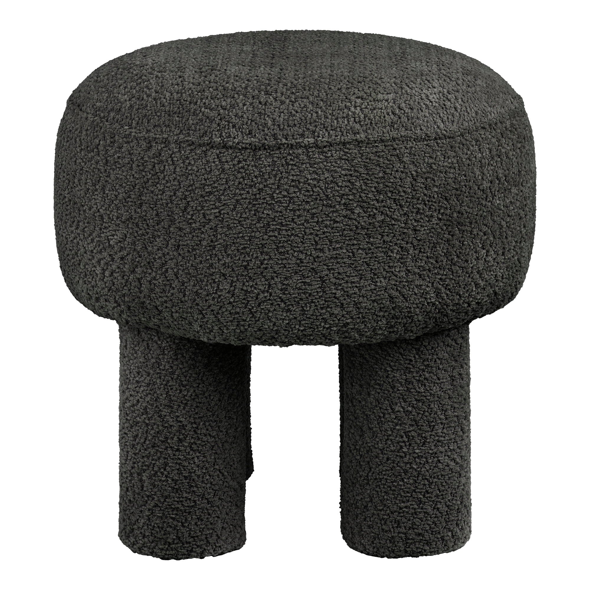 Canberra Pouf - Pouf, charcoal ø43x43 cm, HN1312