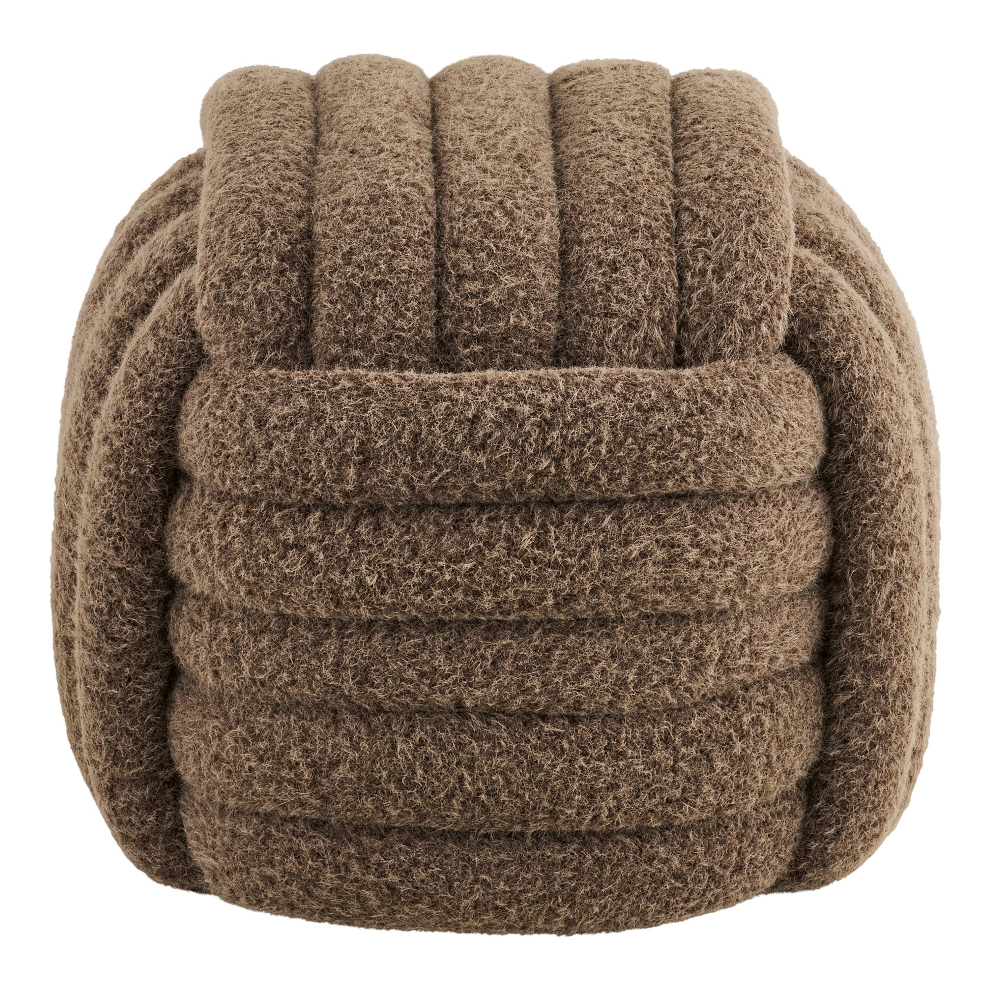Napier Pouf - Pouf, brown 48x48x43 cm, HN1294