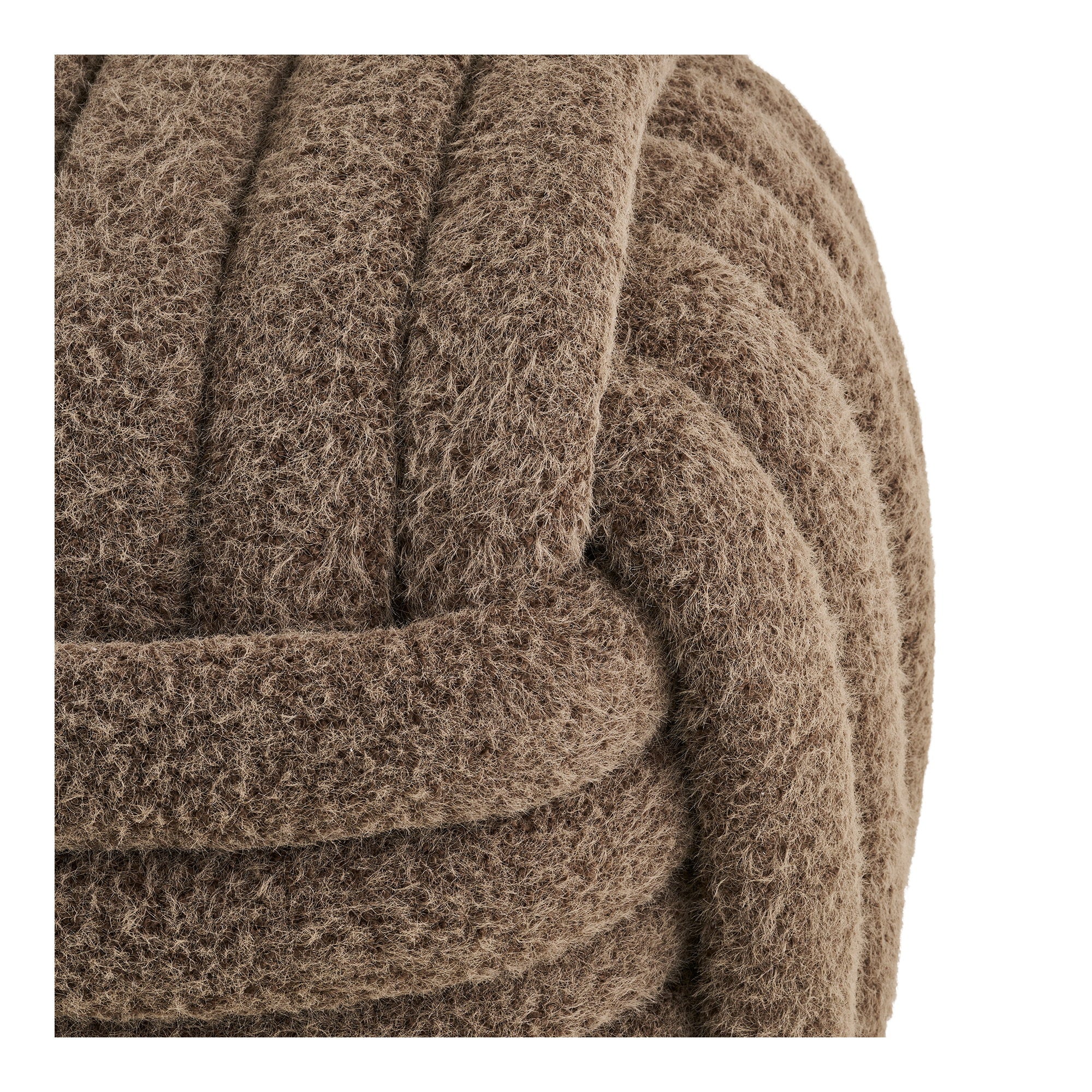 Napier Pouf - Pouf, brown 48x48x43 cm, HN1294
