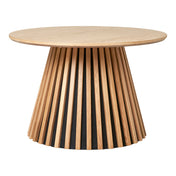 Osaka Coffee Table - Coffee table, oak veneer, natural ø70x45 cm