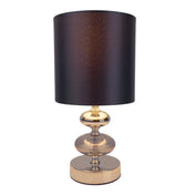 Handcrafted Luxury Table Lamp in Black - Timeless Artisan Design