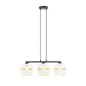 LUNOR 3 White Gold Pendant Lamp