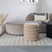 Sora 160x230cm handwoven wool rug - Ivory