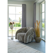 Alfombra Signe 160x230 cm hecha a mano con nudos - Marfil