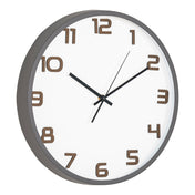 Greenwich Wall Clock - Wall clock, grey, silent movement ø35 cm