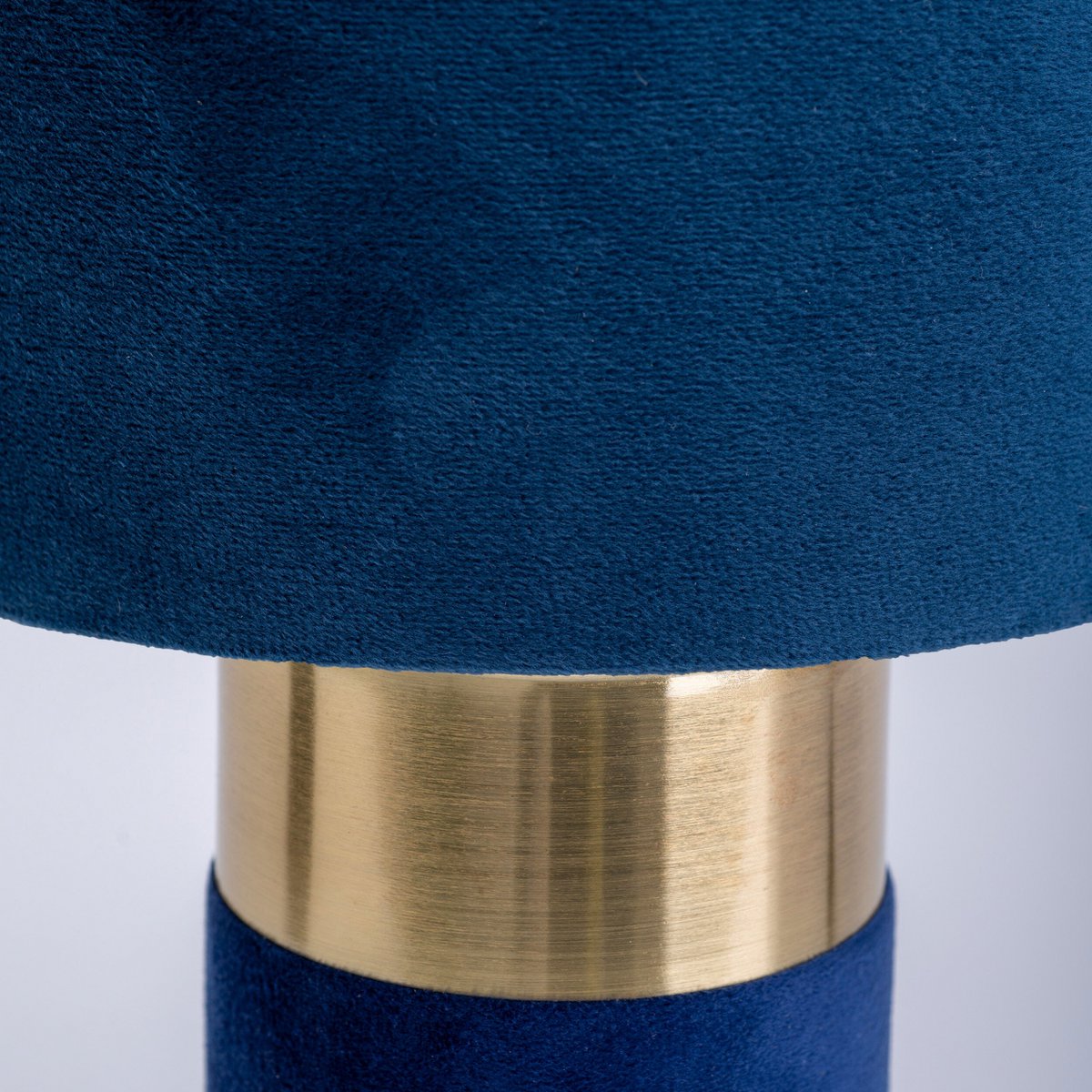 Mary gold blue table lamp