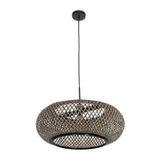 Kairo beech/black bamboo pendant lamp