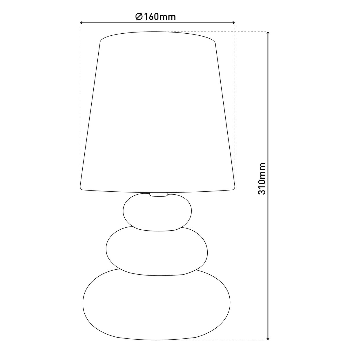Timeless Handmade Ceramic Table Lamp with Artisan Design