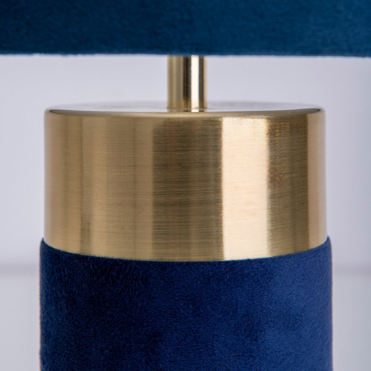 Mary gold blue table lamp
