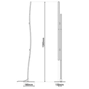 Premium Handmade LED Floor Lamp - Timeless Artisan Design