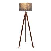 Handmade Luxury Standing Lamp in Natural Materials - Timeless Design