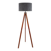 Handmade Luxury Standing Lamp in Natural Materials - Timeless Design